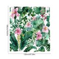 thumbnail image 4 of Sahpxhe Shower Curtain Watercolor Wildflower Shower Curtain Liner,Waterproof Bathroom Decoration and Separation with 12 Hooks for Shower,47.2X70.9in,Multicolor-D, 4 of 6