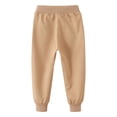 thumbnail image 2 of HWJAD Drawstring Sweatpants for Boys Toddler Kids Long Joggers with Pocket Cotton Sweats Pants, 2 of 8
