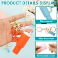 thumbnail image 4 of 10Pcs Mini Tumbler Keychain Accessories for Stanley Cup, 2 Way Cute Charms Chapstick Lip Balm Holder for Women Purse Handbag, 4 of 10