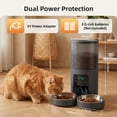 thumbnail image 5 of EDX Automatic Cat Dog Feeder - Timed Dry Food Dispenser with Portion Control & Desiccant Bag(6L), 5 of 7