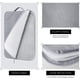 thumbnail image 3 of Funda para portátil gris de 16 pulgadas Funda para portátil compatible con 16 pulgadas, funda para ordenador con asa y bolsillo, 3 of 5