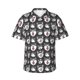 thumbnail image 1 of Fotbe HUSKY Face Camisa Hawaiana para Hombre Unisex – Camisa Casual de Verano con Botones de Manga Corta de Algodón y Lino,Small, 1 of 7