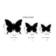 thumbnail image 4 of 12 piezas DIY mariposas decoración de pared combinación 3D espejo pegatinas de pared decoración de pared pegatinas decoración del hogar Ormromra ZH-128, 4 of 6