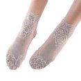 thumbnail image 1 of Ladies' Sailor Socks Lovely Princess Ankle In Lace Ruffle Cotton, 1 of 4