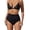 Black, variant on High Waist Swimwear For Women Four Layer Leak Proof And Absorbent Menstrual Swim Bottoms Comfortable Cycle Swim Pants