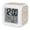 Beige, Green, Pink, variant on Tennis Rackets Digital Alarm Clock for Bedrooms, Smart LED Alarm Clock with 7 Color Changing Night Light, Navy Blue Retro Flowers Ball Sports Silent Wake Up Clocks for Sleep Study Cooking 3.2"x3.2"