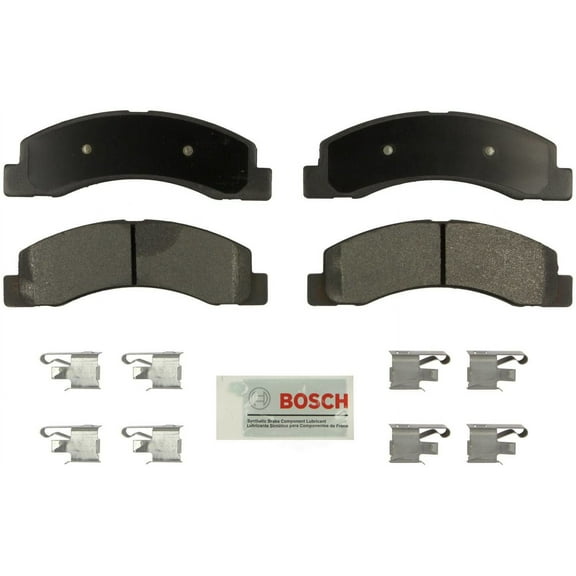 Bosch BE756H Bosch Blue Semi-Metallic Brake Pads with Hardware