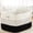 Black, variant on Blanket Basket,Rectangle Woven Baskets for Storage,100L Laundry Basket for Decorative Nursery Blanket,Toys,Dirty Clothes and Magazine in Shelves,Baby Room,and Living Room