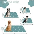 thumbnail image 2 of Luciphia Waterproof Pet Blanket for Small Medium Large Dogs Washable Fluffy Thick Jacquard Shag Fleece Warm Sherpa 3D Textured Flower Print for Cats Puppy Couch Protection, 2 of 7