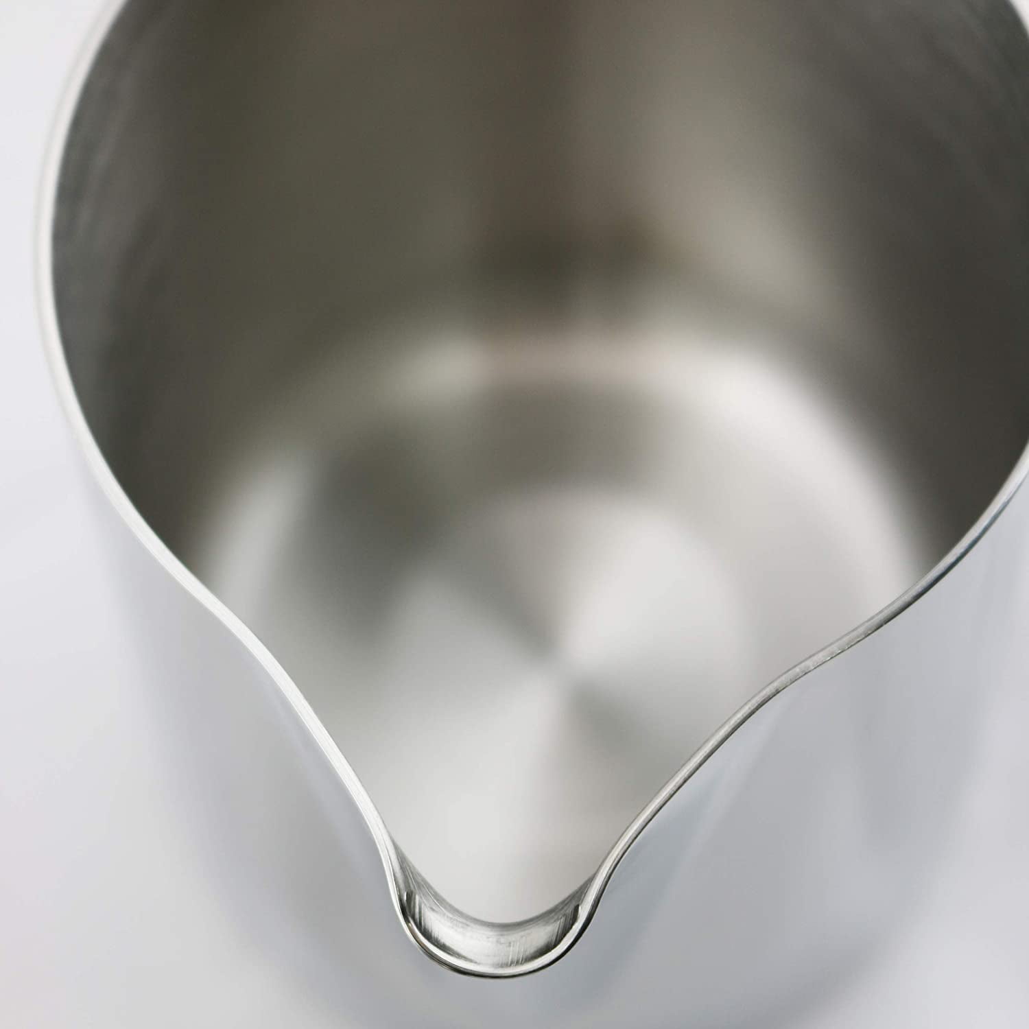 Rhino Coffee Gear 0799439358034 Milk Pitcher, 32 oz, Silver