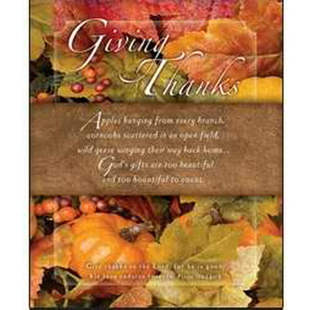 Warner Press 23415 Bulletin T - Giving Thanks, Legal Size - Walmart.com ...