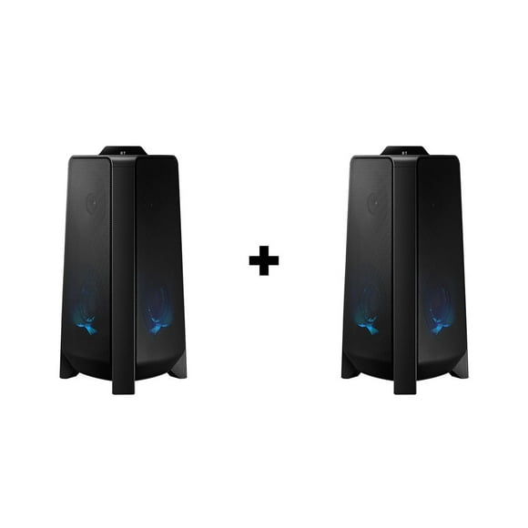 Combo Torre de Sonido MX-T70/ZX 1500W con Luz y Karaoke Mode x 2 Unidades