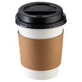 thumbnail image 2 of [Case of 300 12 oz. Disposable Coffee Cups with Lids and sleeves - To-Go Paper Hot Cups for Travel and Office Use, 2 of 4