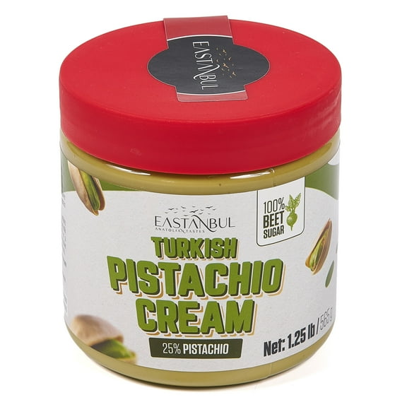Eastanbul Turkish Pistachio Cream, Paste for Dubai Chocolate Bar, 1.25lb