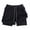 Black, variant on Men's Solid Double-Layer Fitness Shorts, 2-In-1 Gym Training, Sports Jogging Shorts, Quick Drying Breathable Sports Shorts Black