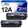 thumbnail image 1 of Cartucho de tóner LXtek compatible con HP 12A Q2612A negro, 1 of 5