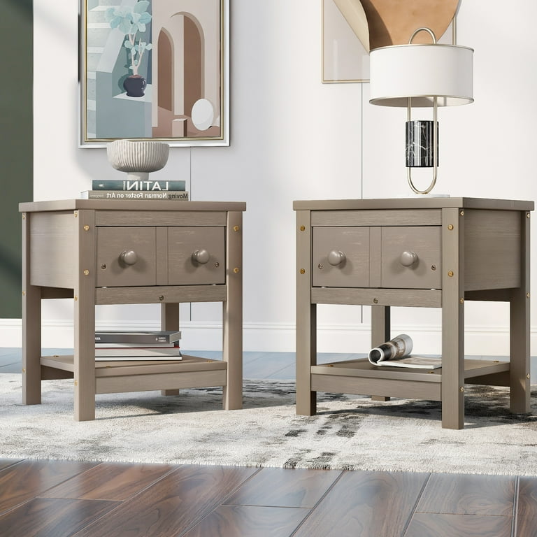 Open bottom nightstand deals