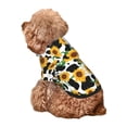 thumbnail image 5 of Haiem Cute Cow Print Sunflower C for Winter Dog Hoodie Sweatshirts with Pockets Warm Dog Clothes for Small Dogs Chihuahua-X-Small, 5 of 7