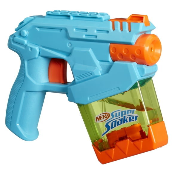 Nerf Super Soaker Mini Dunk-Fill Water Blaster, Instant Fill Tank, 3.4 Fluid Ounce Tank, Water Toys, 6 