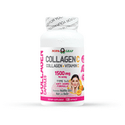 Salud Natural Collagen C   Vitamin C Type 1 & 3 Dietary Supplement, 1500 mg, 120 count