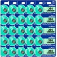 thumbnail image 1 of Murata 394 SR936SW Battery 1.55V Silver Oxide Watch Button Cell (25 Batteries), 1 of 5