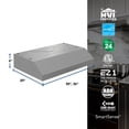 thumbnail image 6 of Broan-NuTone 36" Under Cabinet Rangehood, ENERGY STAR, 490 Max Blower CFM, Stainless Steel, 6 of 6