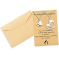 thumbnail image 1 of HSHDLDF Collier pour Ma Mère Fille pour Femmes Collier Fille de Maman Mère Fille Collier Cœur Emboîtable Collier Maman Collier de Fille Cadeaux pour Maman Cadeaux Maman de Fille, 1 of 6