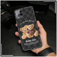 thumbnail image 4 of HBH-Phone Case For TCL T-Mobile Revvl6 Pro/T Phone Pro, Dirt-resistant Fashion Design Phone Protector TPU Waterproof Shockproof Cartoon Full wrap Graffiti Back Cover Anti-dust Soft case, 4 of 9