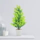 thumbnail image 4 of Xihbxyly Ofertas Relámpago de Hoy Prime Por Hora Simulacración de Cedro Pinaster Pequeño de Navidad, Simulación de Hoja de Cedro Pinaster Artificial, Planta Verde, Bonsái, Adornos En Maceta para Sala, 4 of 6