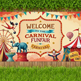 thumbnail image 5 of Colorful Design Carnival Banner Amusement Park Circus Decor Graphic Festival Decoration for Event Celebration Outdoor Party Kids Entertainment, 5 of 7