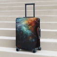 thumbnail image 6 of Rateoe Colorful Ink Style Dragon Printed Luggage Cover, Suitcase Protector Fits 18-32 Inch Luggage-Small, 6 of 7