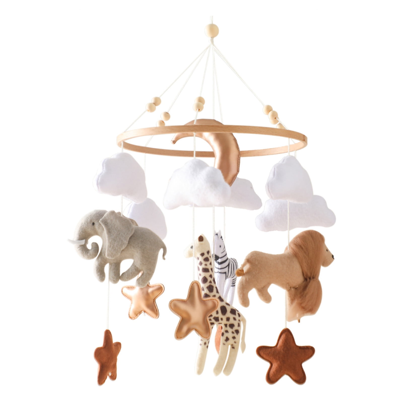 Baby Mobile for Crib, Baby Crib Mobile for Boys Girls, Baby Mobile for Bassinet, Boho Nursery Mobile, Nursery Decor Theme for Bedroom Hanging