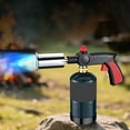 thumbnail image 3 of A Multi Function Torch Lighter For Culinary Dessert Craft Diy Cooking Soldering Plumbing Adjustable Flame Butane Fuel Refillable Safety Lock For Home Kitchen Outdoor Use, 3 of 9