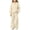 Beige, variant on Enjoytime Girls Outfits Floral Print Long Sleeve Hoodie with Wide Leg Pants 2 Piece Set Kids Fall Winter Fashion Comfy Casual Sweatsuit