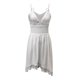 thumbnail image 5 of Vestido de verano para mujer: cuello en V con encaje calado, estilo boho, fluido, transpirable., 5 of 5