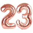 thumbnail image 1 of Globo número 23 de oro rosa, 40 pulgadas, Kelfuoya, 1 of 8