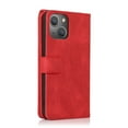 thumbnail image 5 of Feishell Wallet Case Fit for iPhone 14 Plus,Drop Protection PU Leather Zipper Pocket Magnetic Clasp Flip Holder ID Credit Card Slots Ultra Thin Phone Cover with Wrist Strap,Red, 5 of 15