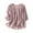 Pink, variant on Floral Embroidered Cotton Linen Shirts for Women Summer 3/4 Sleeve Gauze Boho Tops Ladies Dressy Casual Loose Blouses Pink M