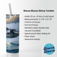 thumbnail image 3 of PBY Catalina Seaplane United States Navy Search Rescue WWII 20oz Insulated Water Bottle Skinny Tumbler Includes Straw, 3 of 7