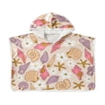thumbnail image 1 of T-shirts de Couverture de Maillot de Bain pour Tout-Petits Garçons Filles, Imprimé Floral, à Capuche, Robe de Plage d'Été, 1 of 9