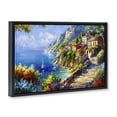 thumbnail image 3 of Stupell Industries Traditional Panoramic Mountain View Black Floating Frame Canvas Art, 25 x 17, by LSR Design Studio, 3 of 8