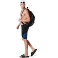 thumbnail image 2 of Speedo Men's Vortex Maze Jammer Swimsuit (Speedo Blue, 28), 2 of 3