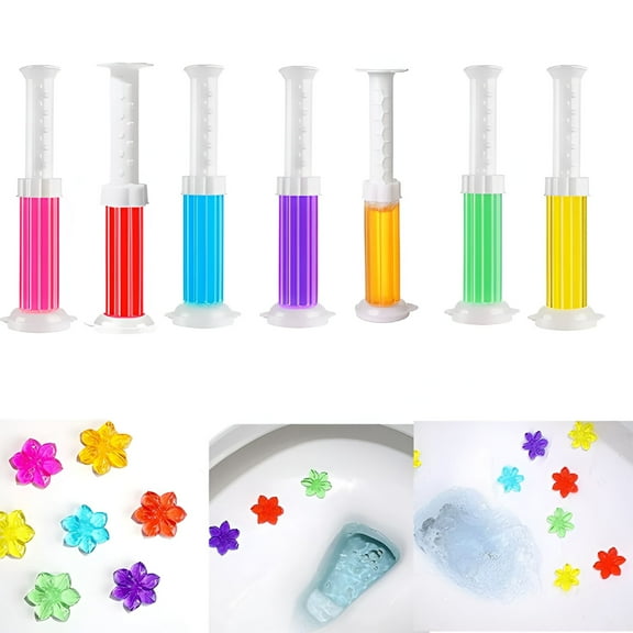 RAGUPEL Toilet Gel Stamp | Long-Lasting Toilet Bowl Cleaner & Scent Freshener | Adhesive Gel Stamps for Fresh Fragrant Bathroom