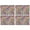 Pioneer Flower Floral-1, variant on Pioneer Flower Floral Print Pattern Summer Placemats Table Placemats Set Of 6-Linen Kitchen Washable Placemats Table Mats 12x18 Inch Non-Slip Heat Resistant