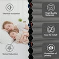 thumbnail image 2 of Yoshade Blackout Cellular Window Shades - Easy Install, Customizable Honeycomb Blinds for Room Darkening & Thermal Insulation - No Tools Required W39"x 64" H, 2 of 5