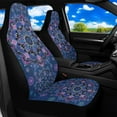thumbnail image 2 of Binienty Boho Mandala Flower Front Auto Seat Covers Easy to Install High Back Car Seat Cover Full Set Waterproof Non-Slip Vehicle Seats Covers for Cars SUV Truck Van, Airbag Compatible, 2 of 8