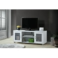 thumbnail image 6 of Contemporary Home Living 57" White Entertainment Center with Charcoal Finish, 6 of 7