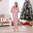 thumbnail image 5 of joogoo Gingerbread Candy Cane Unisex Adults Onesies Pajamas Jumpsuits L, 5 of 7