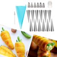 thumbnail image 3 of GROWTH TANK 21 Pieces Cannoli Form Tubes, Pastry Utensils Non Stick Cannoli Tubes Shells for, 3 of 9