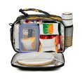 thumbnail image 2 of Insulated Lunch Bag 6L Leak-Proof Lunch Box with Shoulder Strap Multiple Pockets Lunch Tote Yellow Sunflower Pattern, 2 of 9